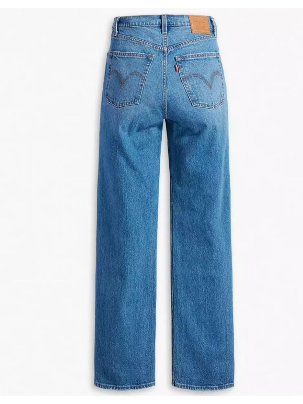 Levi's Premium Rikcage Full Length Women's 28x34 Jeans Dance Around Medium Wash - Picture 6 of 8